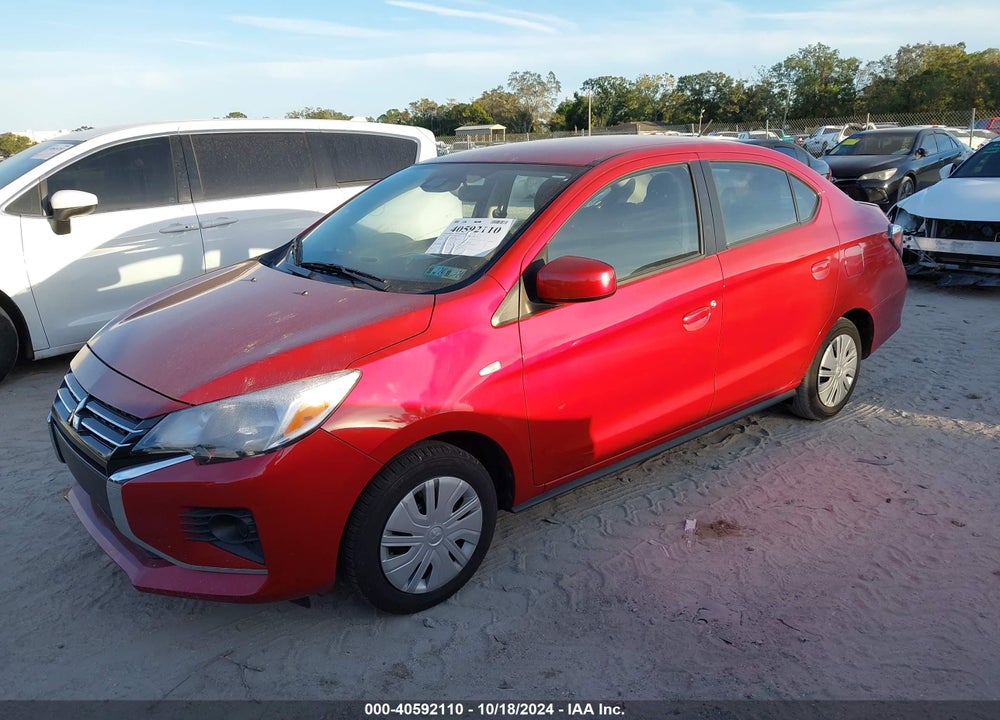 2024 MITSUBISHI MIRAGE G4 ES VIN: ML32FUFJ0RHF02462