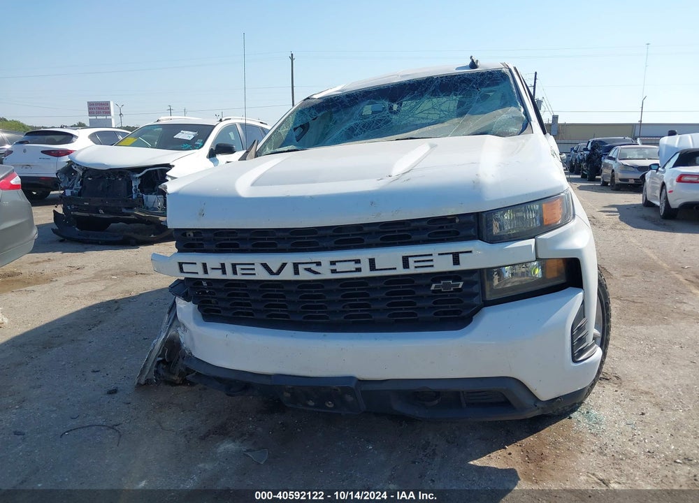 2020 CHEVROLET SILVERADO 1500 2WD STANDARD BED CUSTOM VIN: 1GCRWBEFXLZ103151