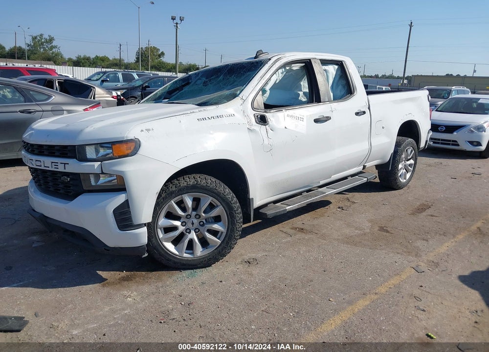 2020 CHEVROLET SILVERADO 1500 2WD STANDARD BED CUSTOM VIN: 1GCRWBEFXLZ103151