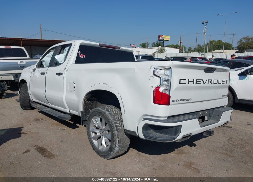 2020 CHEVROLET SILVERADO 1500 2WD STANDARD BED CUSTOM VIN: 1GCRWBEFXLZ103151