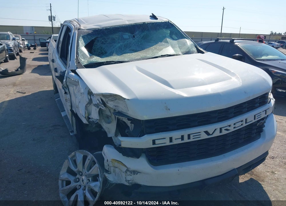 2020 CHEVROLET SILVERADO 1500 2WD STANDARD BED CUSTOM VIN: 1GCRWBEFXLZ103151