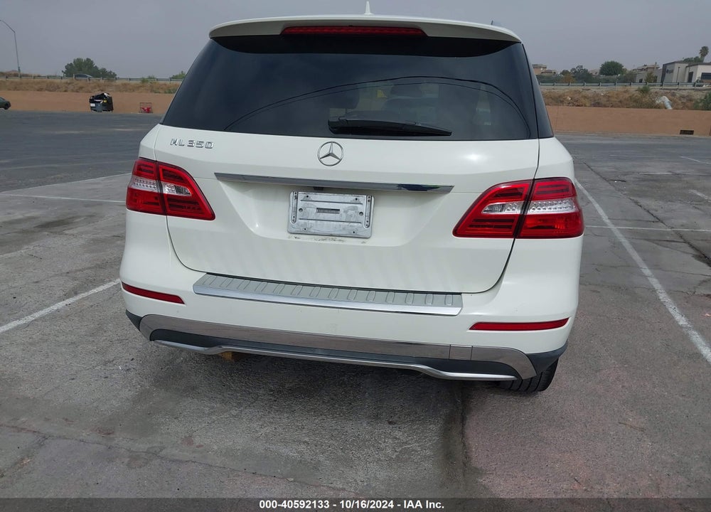 2013 MERCEDES-BENZ ML 350 VIN: 4JGDA5JB8DA226729