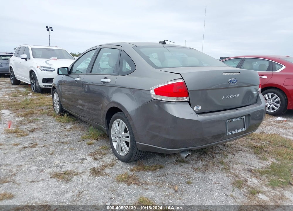 2011 FORD FOCUS SEL VIN: 1FAHP3HN5BW160008
