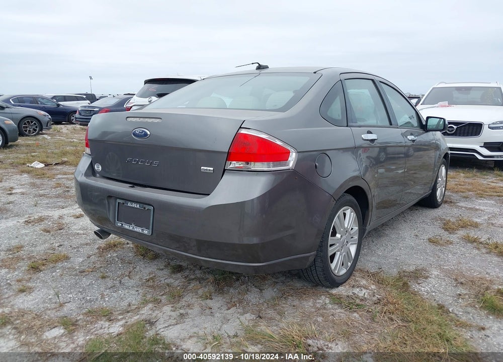 2011 FORD FOCUS SEL VIN: 1FAHP3HN5BW160008