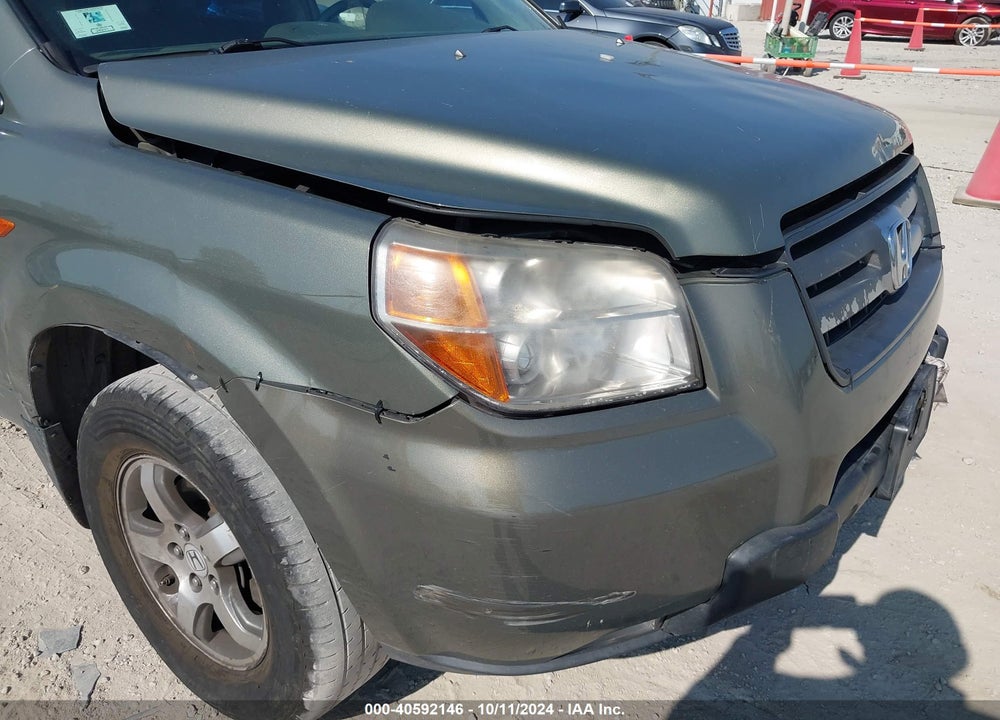 2008 HONDA PILOT EX-L VIN: 5FNYF18538B013345