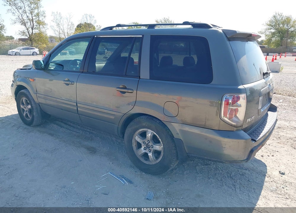 2008 HONDA PILOT EX-L VIN: 5FNYF18538B013345