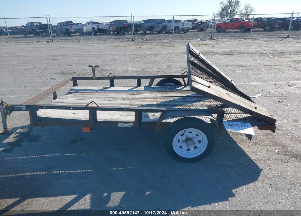 2002 FLATBED TRAILER VIN: 4YMUL061X2M006337