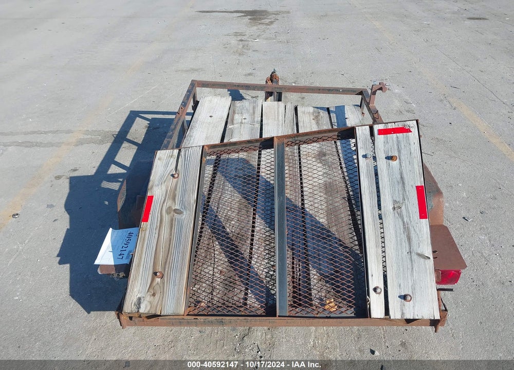 2002 FLATBED TRAILER VIN: 4YMUL061X2M006337