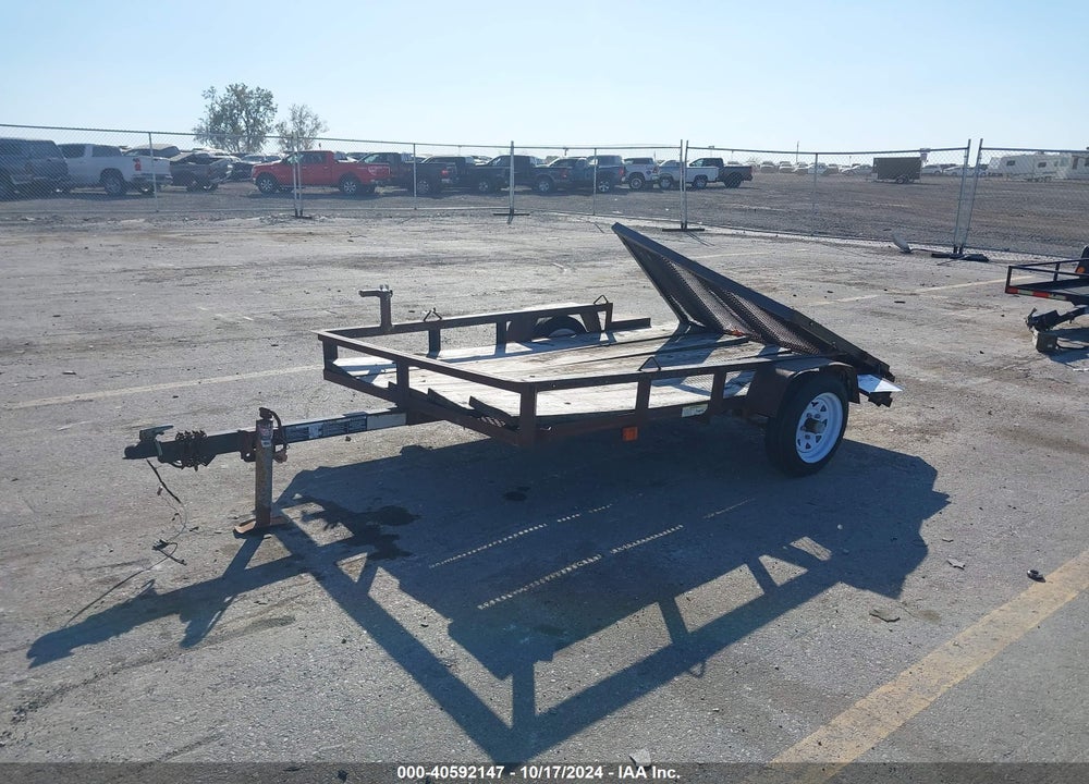 2002 FLATBED TRAILER VIN: 4YMUL061X2M006337