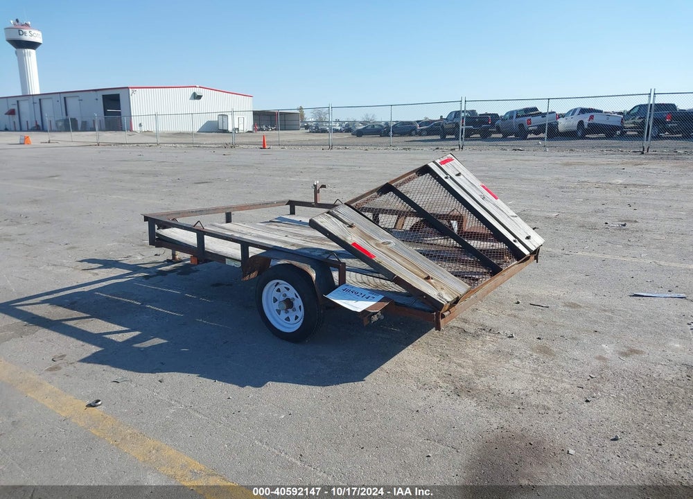 2002 FLATBED TRAILER VIN: 4YMUL061X2M006337