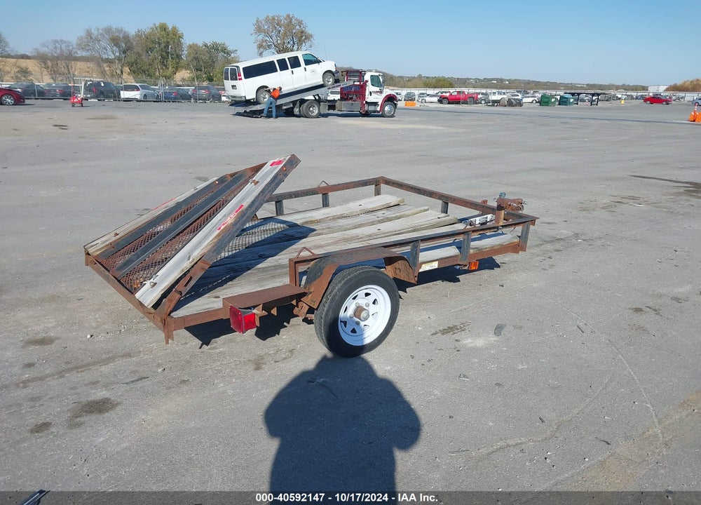 2002 FLATBED TRAILER VIN: 4YMUL061X2M006337