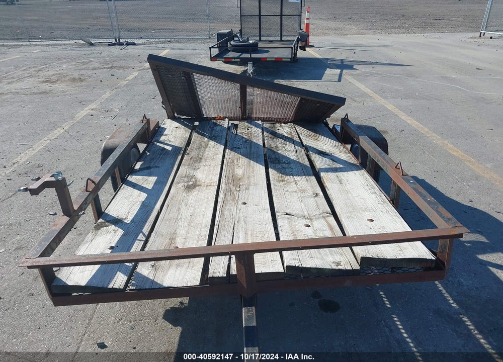 2002 FLATBED TRAILER VIN: 4YMUL061X2M006337