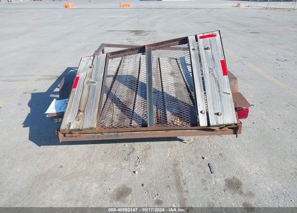 2002 FLATBED TRAILER VIN: 4YMUL061X2M006337