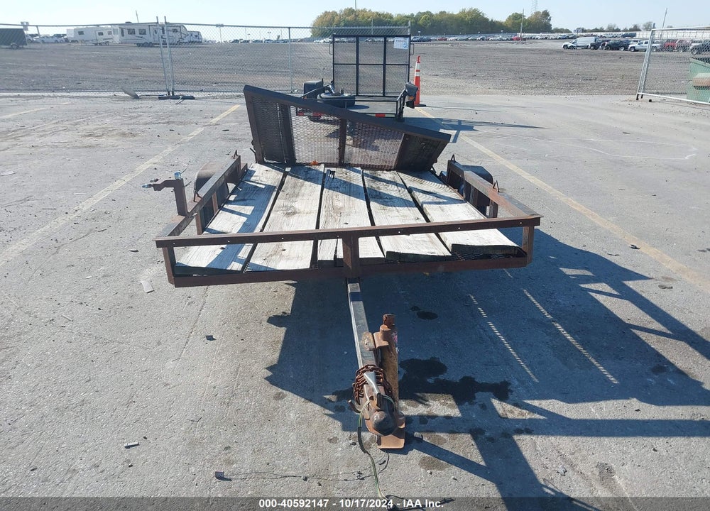 2002 FLATBED TRAILER VIN: 4YMUL061X2M006337