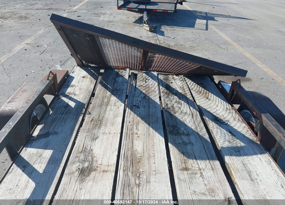 2002 FLATBED TRAILER VIN: 4YMUL061X2M006337