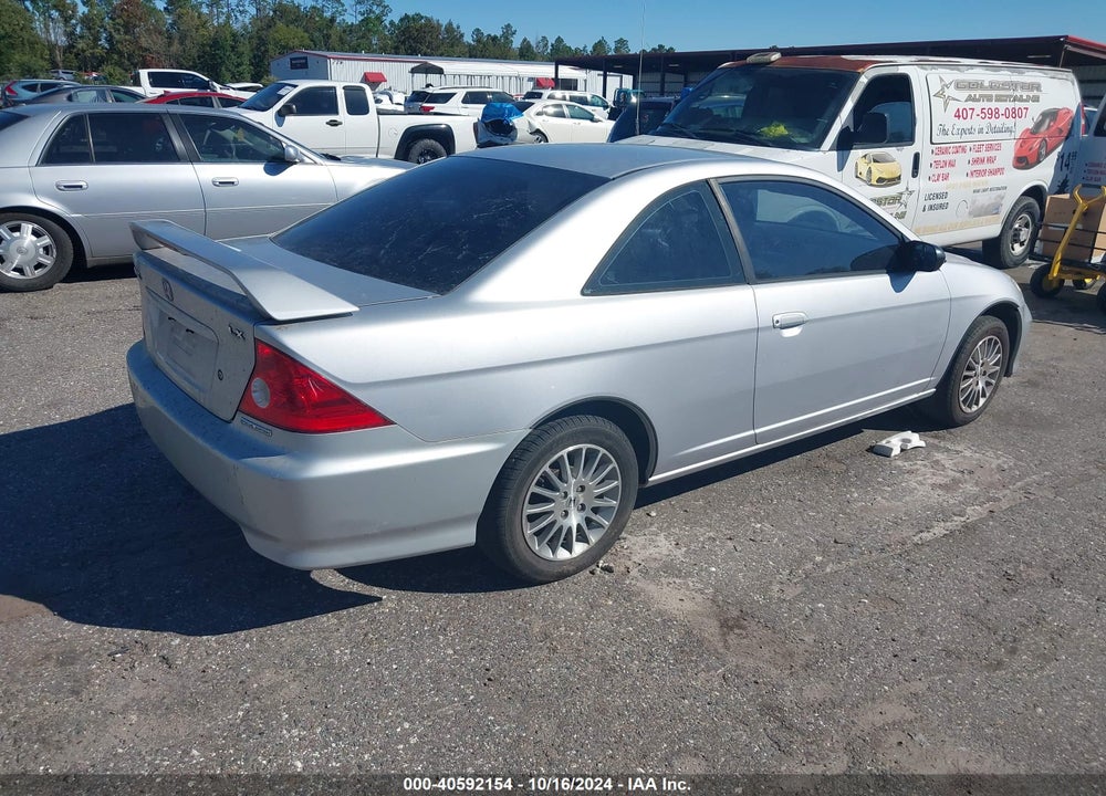 2005 HONDA CIVIC CPE LX VIN: 1HGEM21565L078290