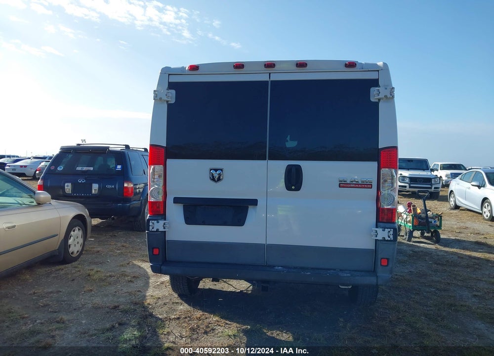 2016 RAM PROMASTER 1500 LOW ROOF VIN: 3C6TRVAG5GE105198