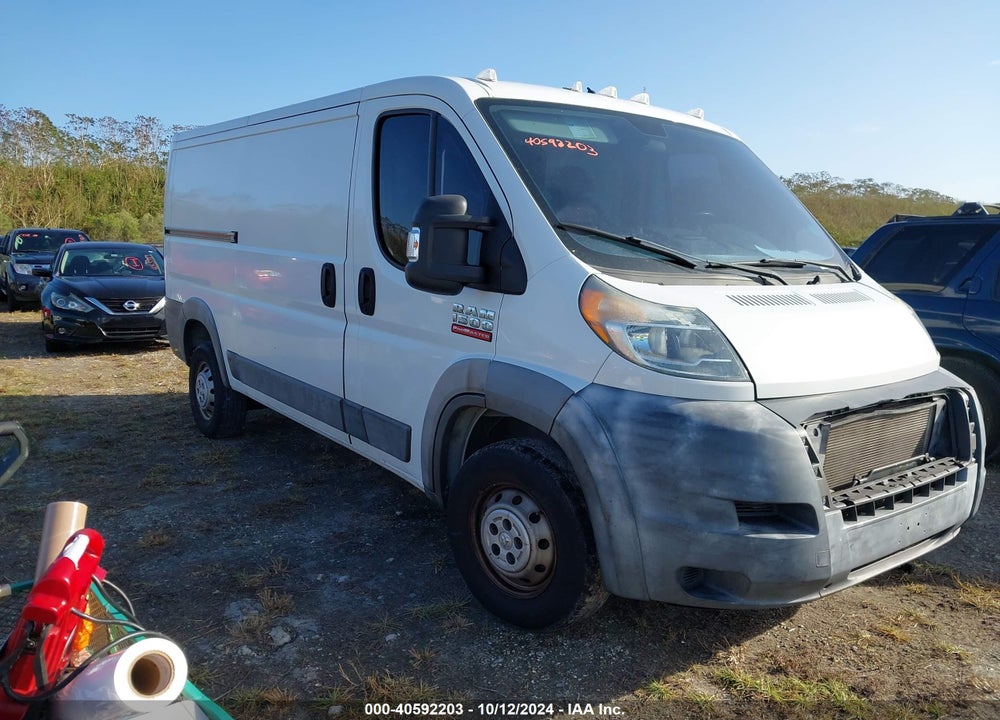 2016 RAM PROMASTER 1500 LOW ROOF VIN: 3C6TRVAG5GE105198