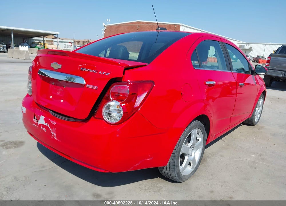 2015 CHEVROLET SONIC LTZ AUTO VIN: 1G1JE5SB2F4121544
