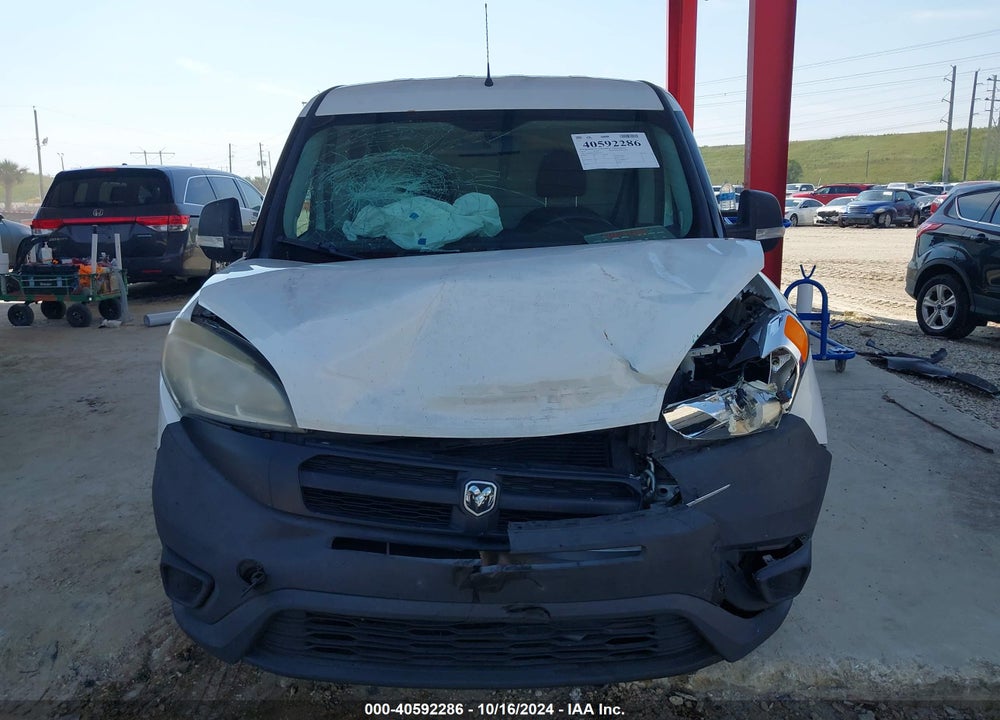 2016 RAM PROMASTER CITY TRADESMAN VIN: ZFBERFAT6G6B13777