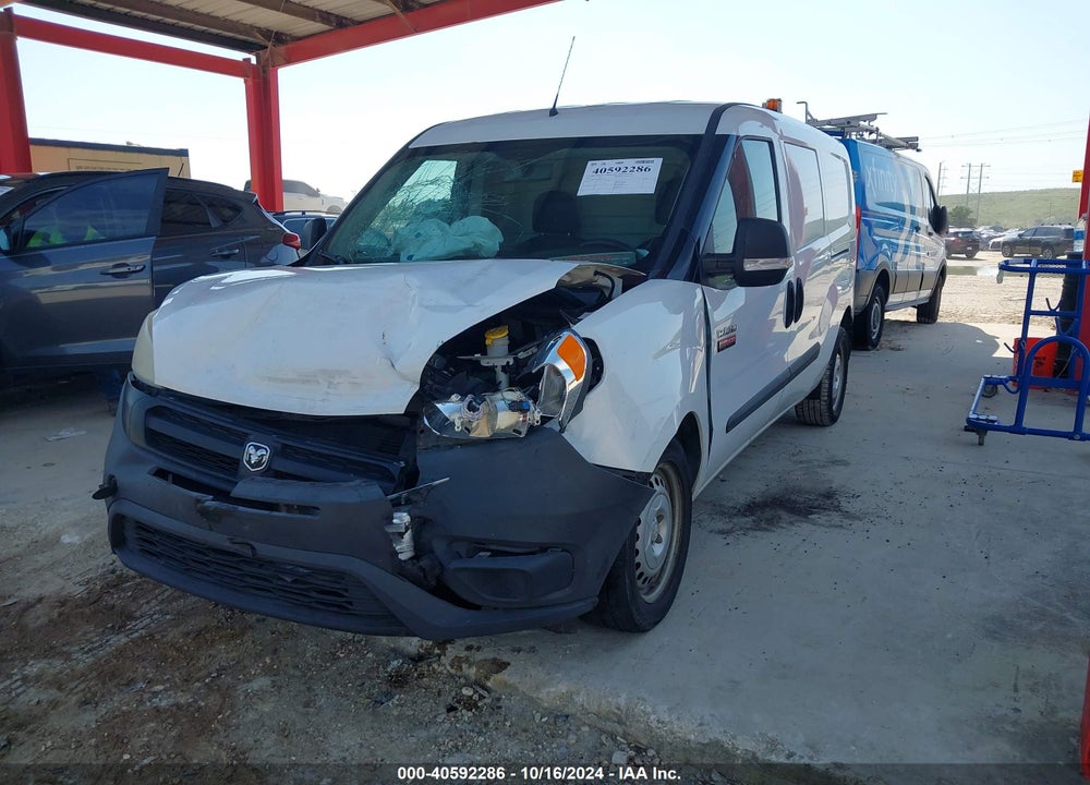 2016 RAM PROMASTER CITY TRADESMAN VIN: ZFBERFAT6G6B13777