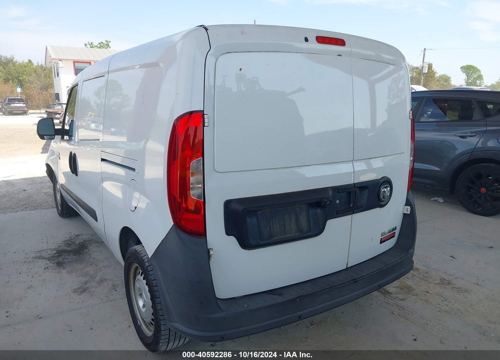 2016 RAM PROMASTER CITY TRADESMAN VIN: ZFBERFAT6G6B13777