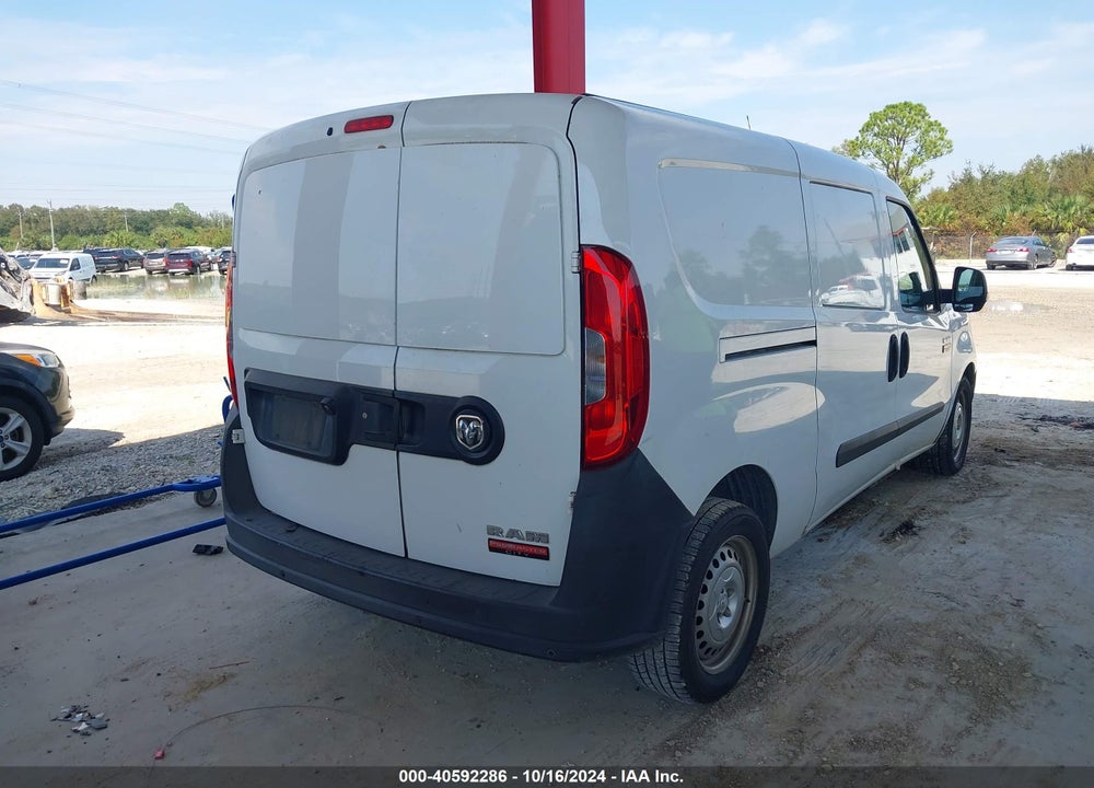 2016 RAM PROMASTER CITY TRADESMAN VIN: ZFBERFAT6G6B13777