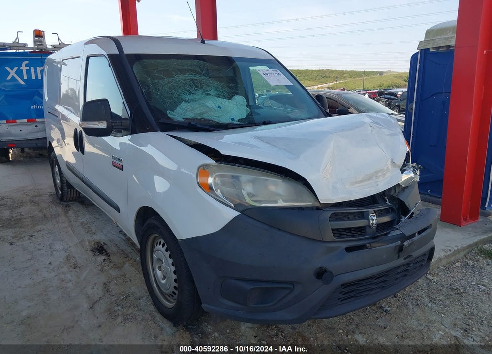 2016 RAM PROMASTER CITY TRADESMAN VIN: ZFBERFAT6G6B13777