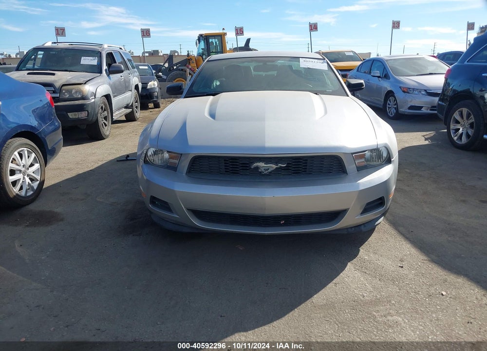 2011 FORD MUSTANG V6 PREMIUM VIN: 1ZVBP8AM8B5125805