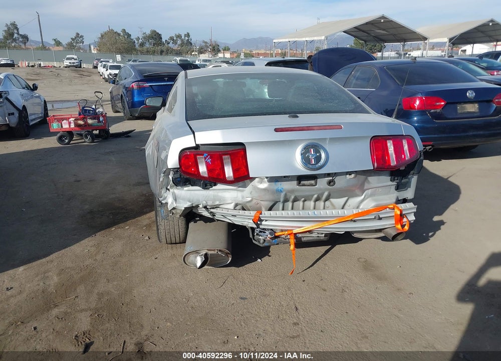 2011 FORD MUSTANG V6 PREMIUM VIN: 1ZVBP8AM8B5125805