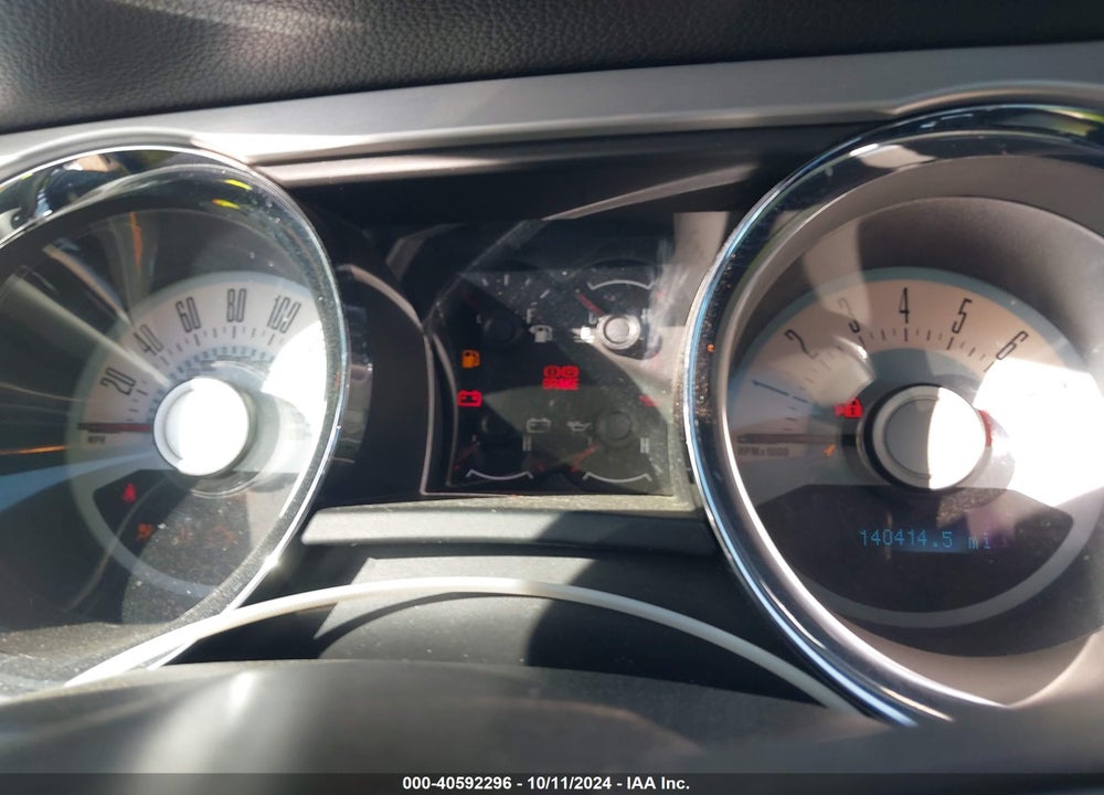 2011 FORD MUSTANG V6 PREMIUM VIN: 1ZVBP8AM8B5125805