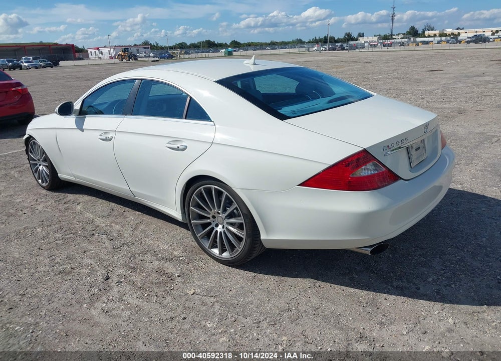 2007 MERCEDES-BENZ CLS 550 VIN: WDDDJ72X77A095183