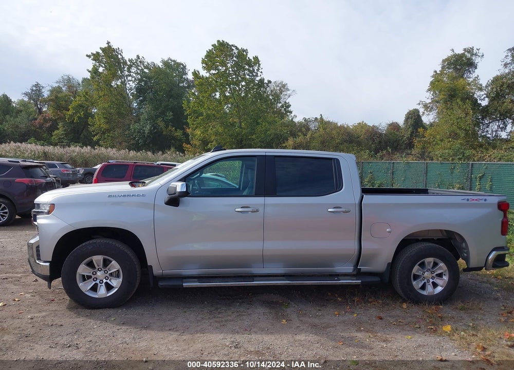 2019 CHEVROLET SILVERADO 1500 LT VIN: 1GCUYDED8KZ186057
