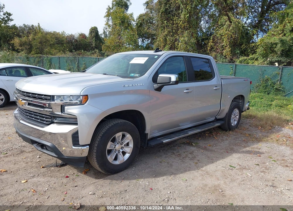 2019 CHEVROLET SILVERADO 1500 LT VIN: 1GCUYDED8KZ186057