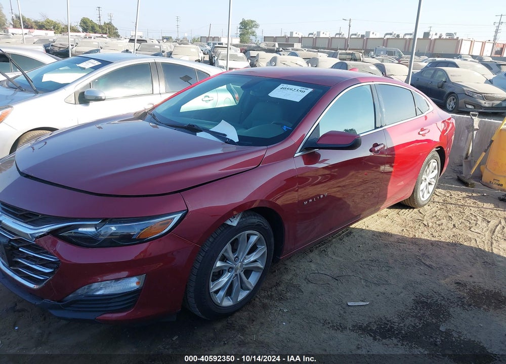 2019 CHEVROLET MALIBU LT VIN: 1G1ZD5ST9KF125989