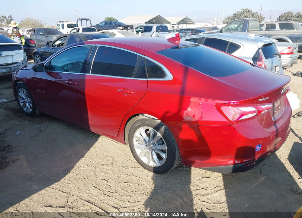2019 CHEVROLET MALIBU LT VIN: 1G1ZD5ST9KF125989