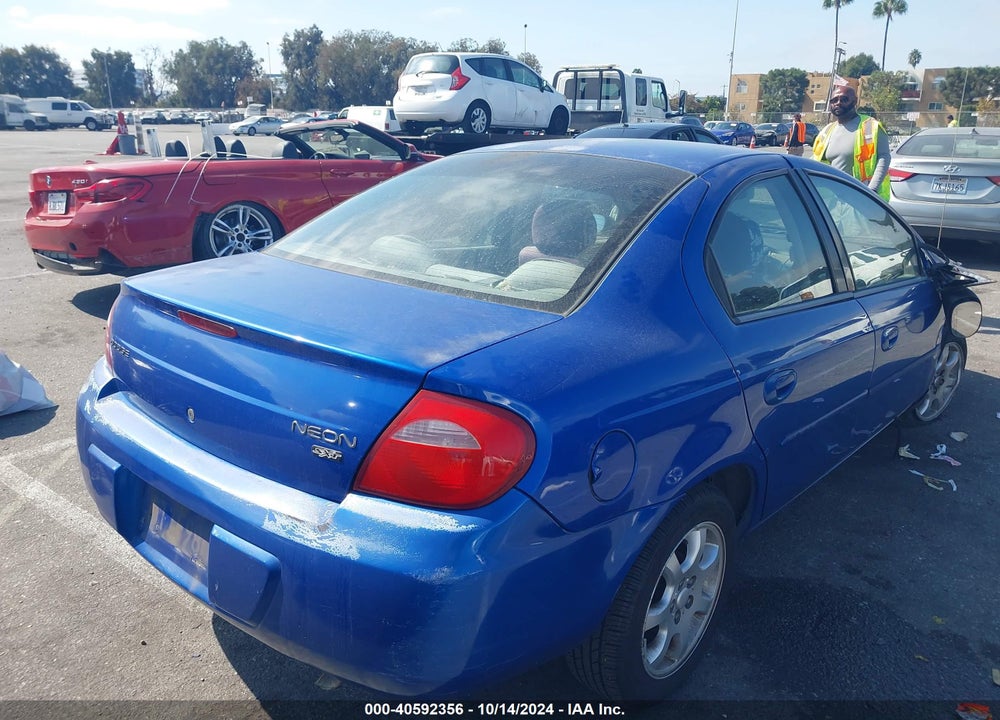 2005 DODGE NEON SXT VIN: 1B3ES56C85D174172