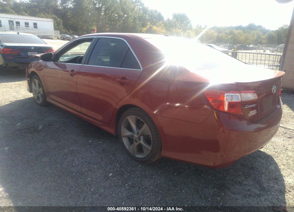 2012 TOYOTA CAMRY SE V6 VIN: 4T1BK1FK1CU513719