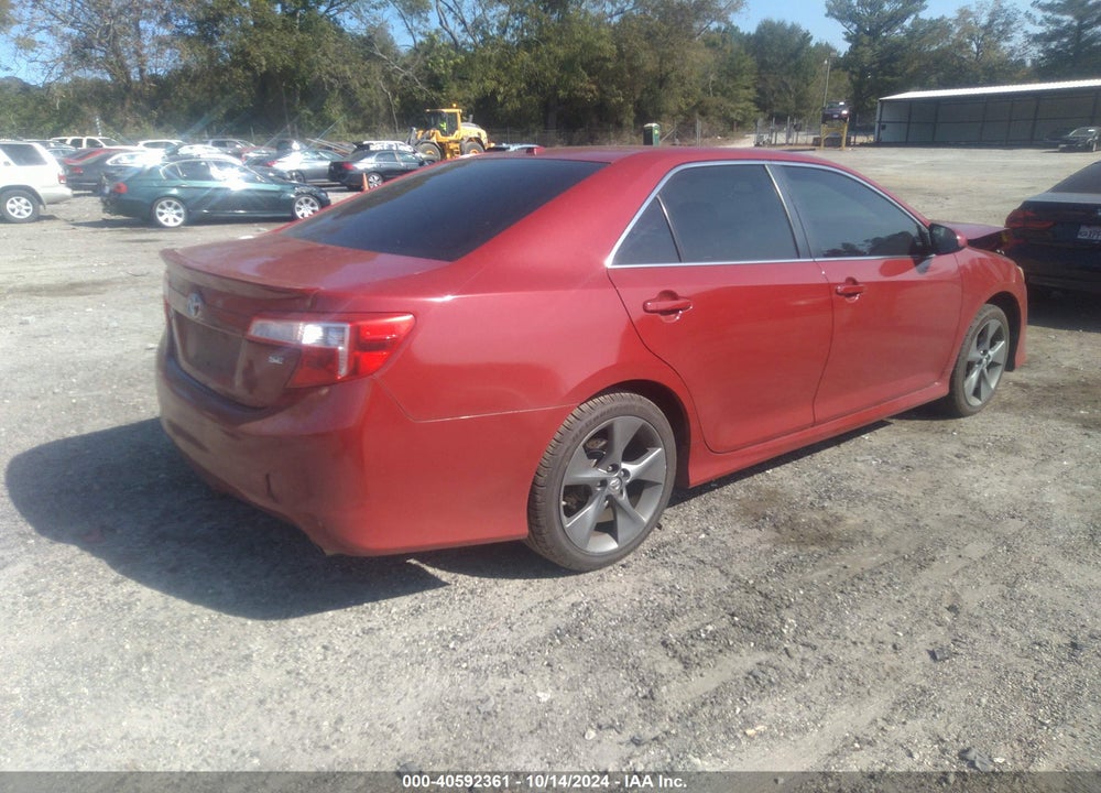 2012 TOYOTA CAMRY SE V6 VIN: 4T1BK1FK1CU513719
