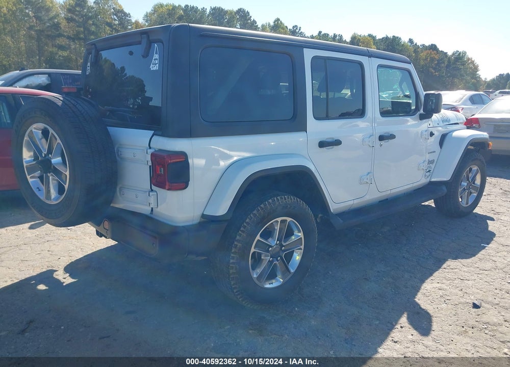 2019 JEEP WRANGLER UNLIMITED SAHARA 4X4 VIN: 1C4HJXENXKW596179