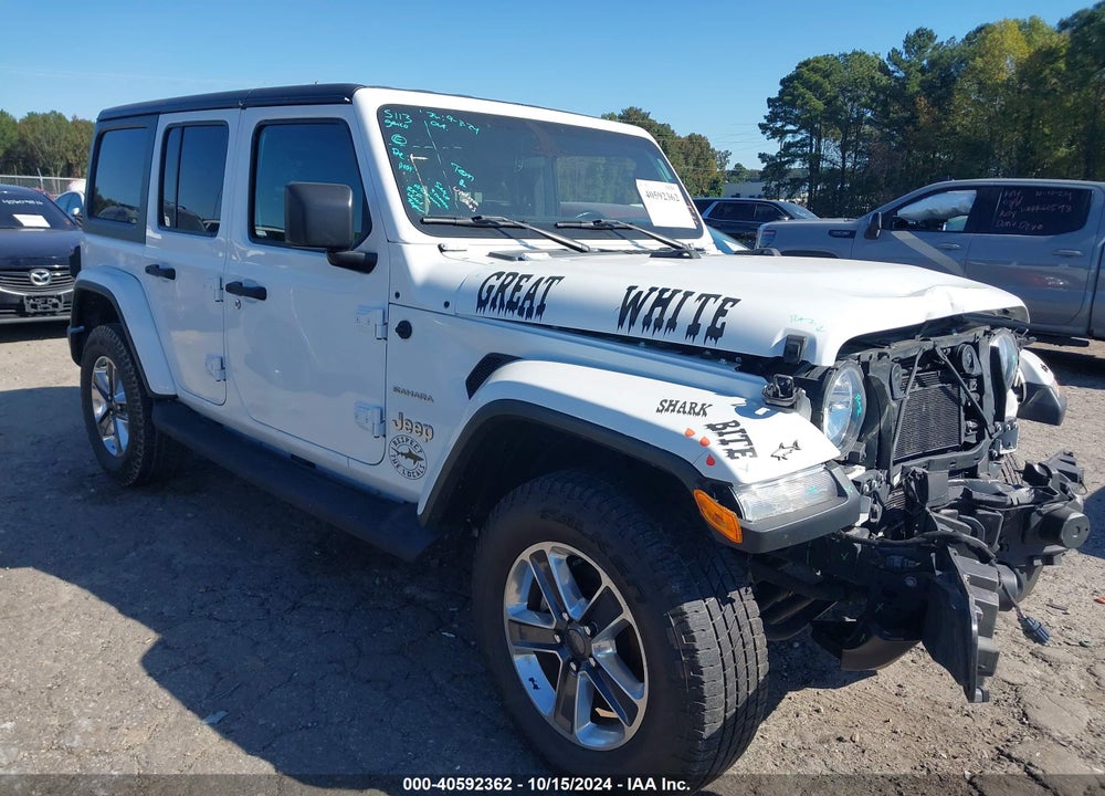 2019 JEEP WRANGLER UNLIMITED SAHARA 4X4 VIN: 1C4HJXENXKW596179