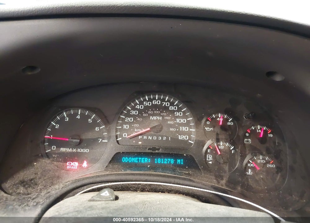 2007 CHEVROLET TRAILBLAZER LT VIN: 1GNDT13S172252227