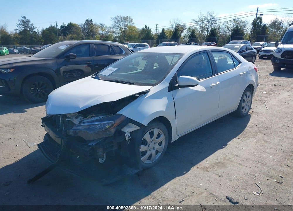 2017 TOYOTA COROLLA LE VIN: 2T1BURHE3HC900328