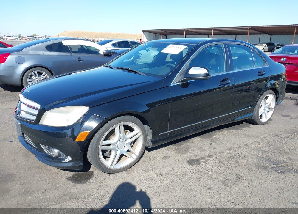 2008 MERCEDES-BENZ C 300 LUXURY/SPORT VIN: WDDGF54X18F104822