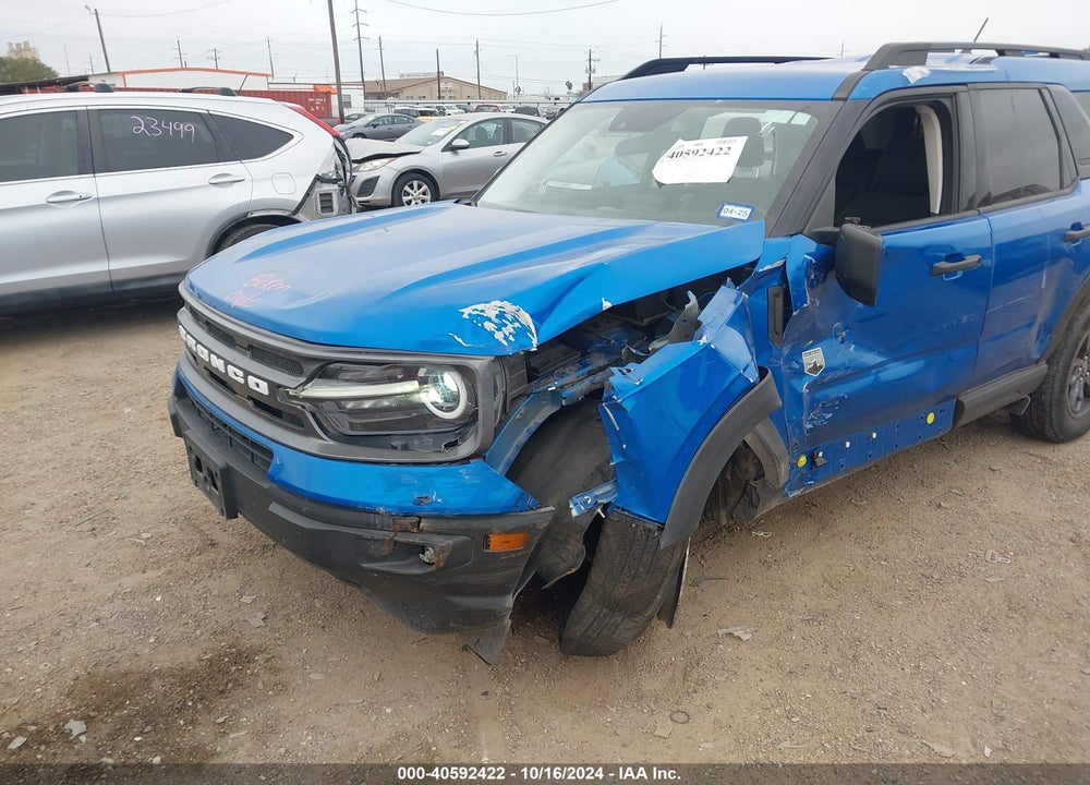 2022 FORD BRONCO SPORT BIG BEND VIN: 3FMCR9B62NRD34879