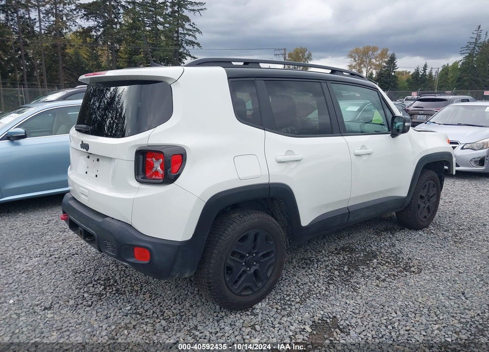 2018 JEEP RENEGADE TRAILHAWK 4X4 VIN: ZACCJBCB1JPH45371