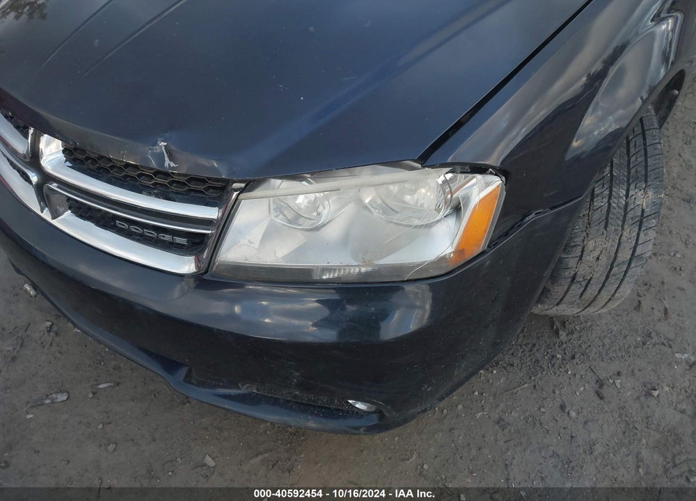 2012 DODGE AVENGER SXT PLUS VIN: 1C3CDZEG8CN187544