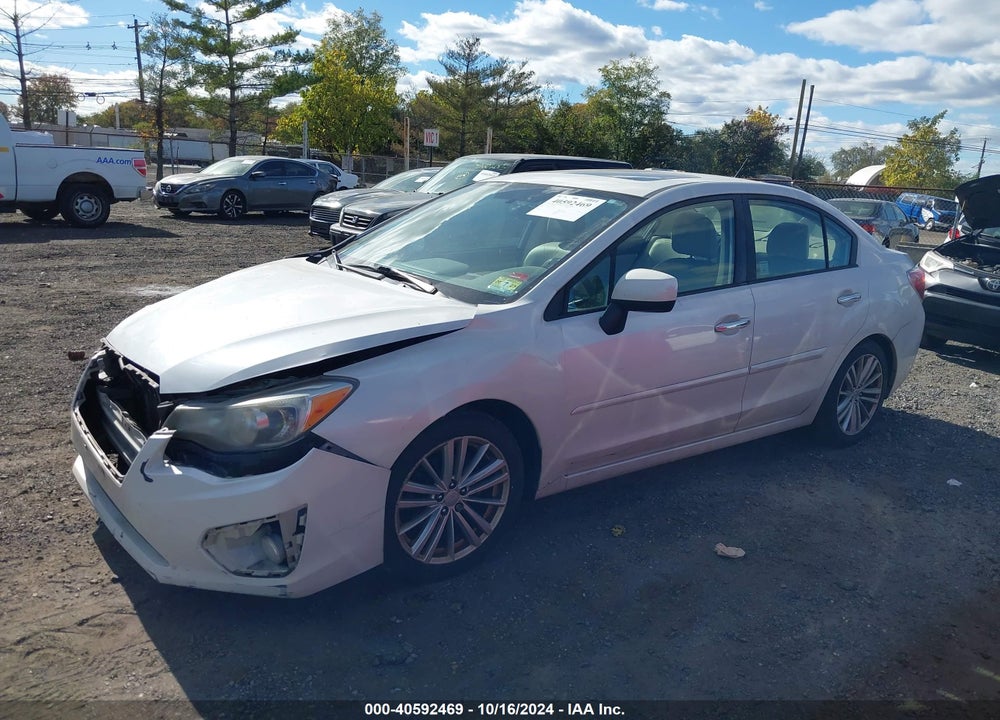 2012 SUBARU IMPREZA 2.0I LIMITED VIN: JF1GJAK69CH016390