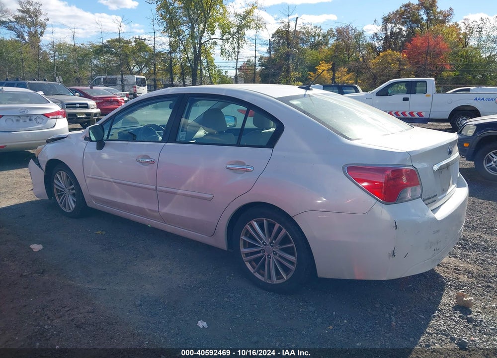 2012 SUBARU IMPREZA 2.0I LIMITED VIN: JF1GJAK69CH016390