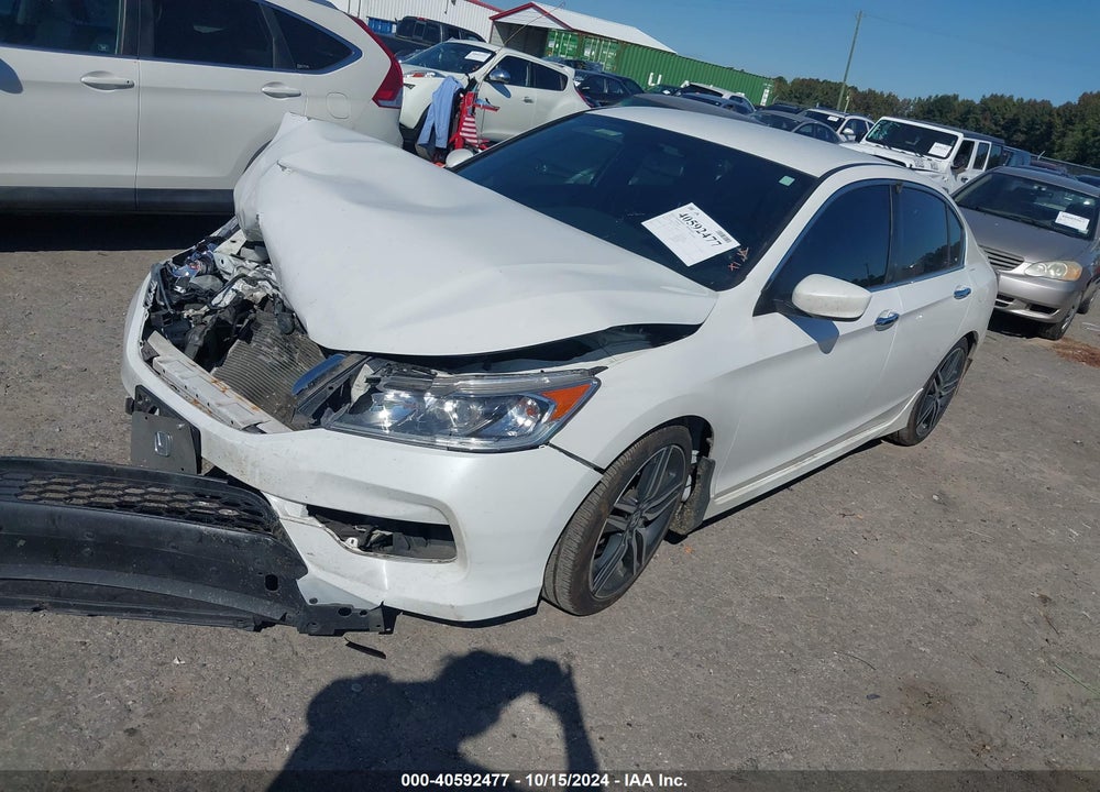 2016 HONDA ACCORD SPORT VIN: 1HGCR2E53GA192359